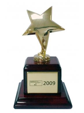 Награда от Swiss: АВИА ЦЕНТР - лучший агент по итогам продаж за 2009 год